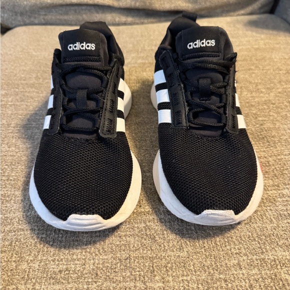 Adidas Racer TR21 Black and White Running Shoes size 4.5 - Picture 3 of 10
